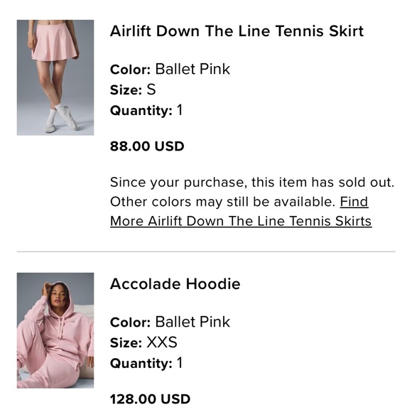 ALO Ballet Pink Accolade Sweatshirt - Picture 3 of 14